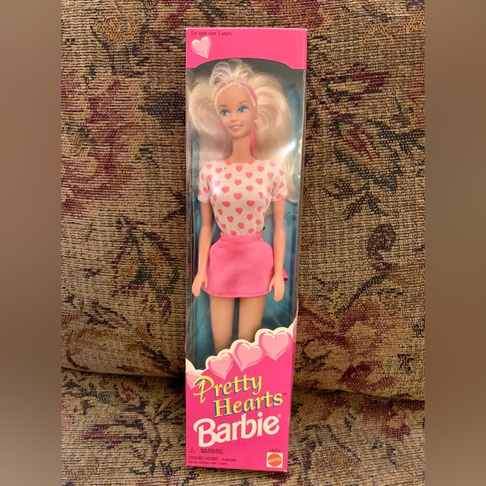 Barbie/ Pretty Hearts.  Box never opened!     1995